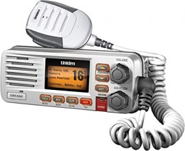 RDIO VHF MARTIMO DIGITAL UNIDEN SOLARA UM380 - BRANCO